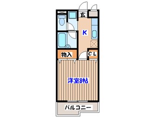 ア－バンライフ柏木の物件間取画像